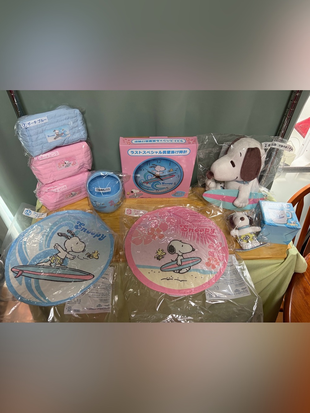 Exclusive Lawson Japan Snoopy surfing collection